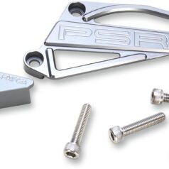 CASE SAVER SPROKET COVER ALUMINUM ANODIZED GUN METAL