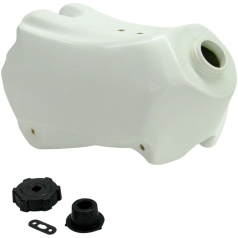 GAS TANK WHITE