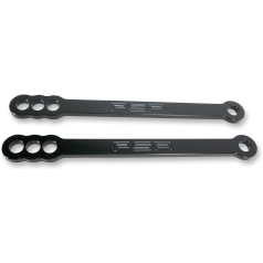 LOWERING LINK STEPWISE ADJUSTABLE SUZUKI BLACK