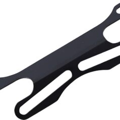 LICENSE PLATE BRACKET BLACK