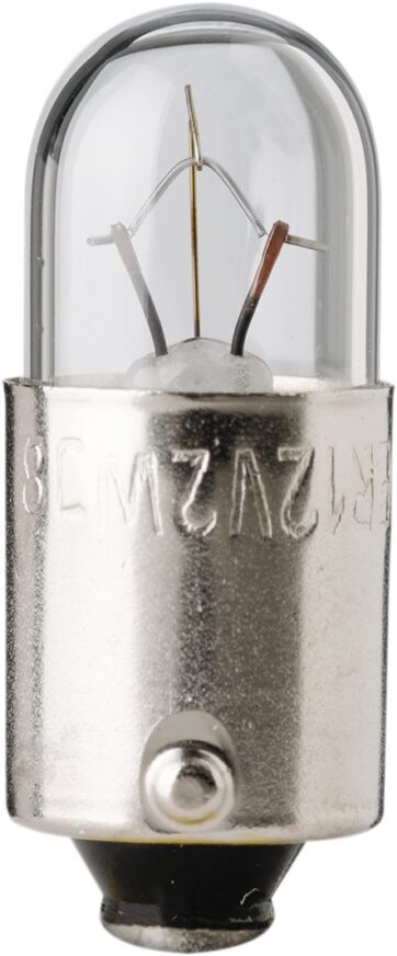 BULB SINGLE FILAMENT 12V 3W BA9S 10PK