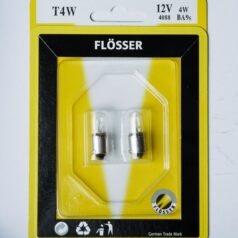 BULB SINGLE FILAMENT T4W 12V 4W BA9S 10PK