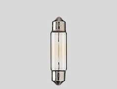 BULB FESTOON 12V 10W SV8,5 11X40MM 10PK