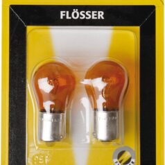BULB SINGLE FILAMENT 12V PY21W BAU15S AMBER 10PK