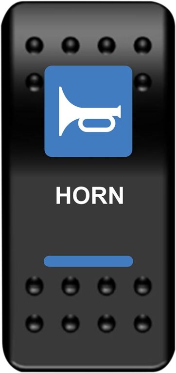 SWITCH ROCKER HORN-BLU