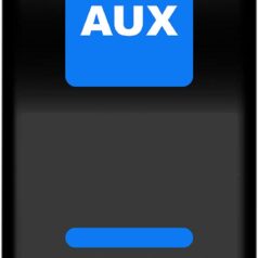 SWITCH ROCKER AUX PWR BU