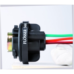 SOCKET WITH CABLE FOR BULB BAY15D  WITH CAP