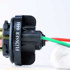 SOCKET WITH CABLE FOR BULB BA15S