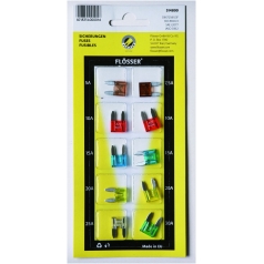 FUSES MINI 10 PIECES CARD