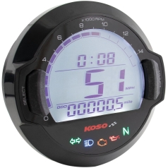 SPEEDOMETER TACHOMETER MULTIFUNCTION D64 DL-02S ABE BLACK