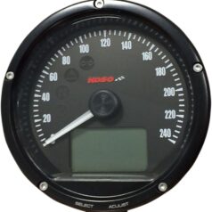 D75 SPEEDOMETER BK 0-240