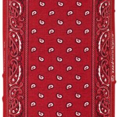 MOTLEY TUBE™ PAISLEY RED ALL WEATHER ONE SIZE