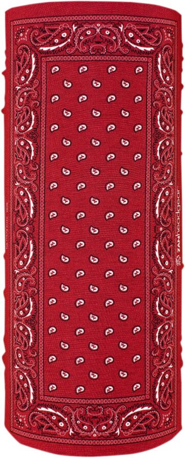 MOTLEY TUBE™ PAISLEY RED ALL WEATHER ONE SIZE