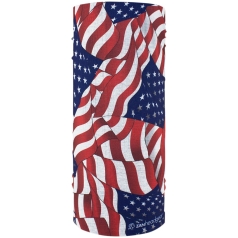 MOTLEY TUBE™ WAVY AMERICAN FLAG ALL WEATHER ONE SIZE