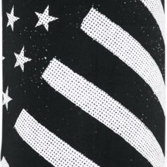 MOTLEY TB SPRT FLAG BK/WT