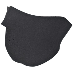 HALF FACE MASK BLACK ONE SIZE