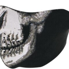 HALF FACE MASK SKULL FACE ONE SIZE