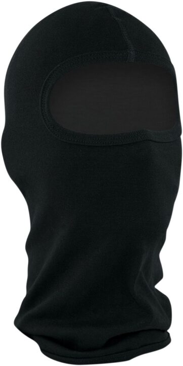 BALACLAVA COTTON BLACK ONE SIZE