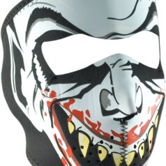 FULL FACE MASK GLOW-IN-THE-DARK VAMPIRE ONE SIZE
