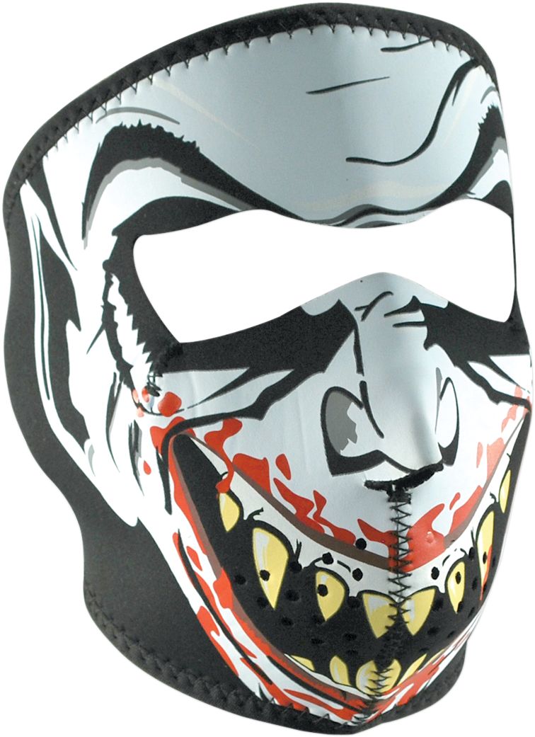 FULL FACE MASK GLOW-IN-THE-DARK VAMPIRE ONE SIZE