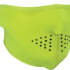 HALF FACE MASK HIGH-VISIBILITY LIME ONE SIZE
