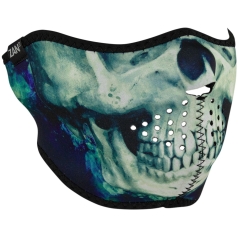 HALF MASK PAINT SKULL
