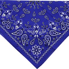 Paisley Cotton Bandana - Navy