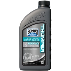 THUMPER RACING SYNTHETIC ESTER BLEND 4-STROKE ENGINE OIL 10W-40 1 LITER