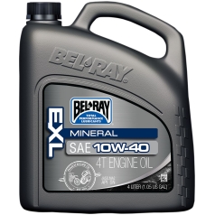 EXL MINERAL 4-STROKE ENGINE OIL 10W-40 4 LITER