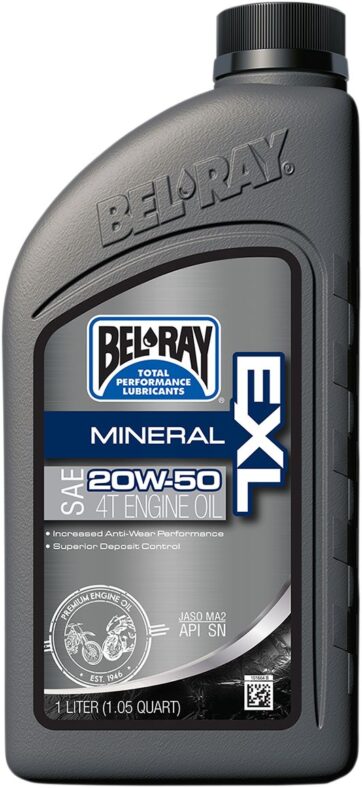 EXL MINERAL 4-STROKE ENGINE OIL 20W-50 1 LITER