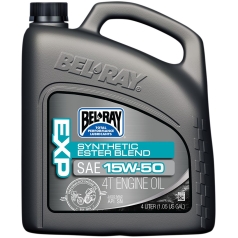EXP SEMI-SYNTHETIC ESTER BLEND 4-STROKE ENGINE OIL 15W-50 4 LITER