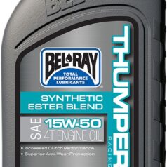 THUMPER RACING SYNTHETIC ESTER BLEND 4-STROKE ENGINE OIL 15W-50 1 LITER