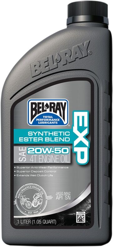 EXP SEMI-SYNTHETIC ESTER BLEND 4-STROKE ENGINE OIL 20W-50 1 LITER