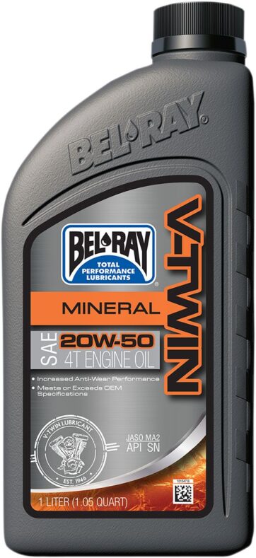 ENGINE OIL VTWIN 20W-50 1 LITER