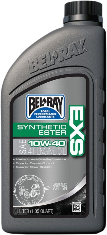 BEL-RAY EXS SYNTHETIC ESTER 4-STROKE ENGINE OIL 10W-40, 1L