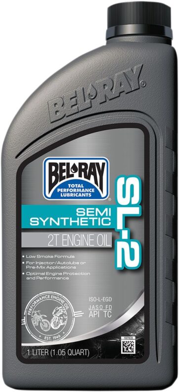 SL-2 SEMI-SYNTHETIC 2T ENGINE OIL 1 LITER