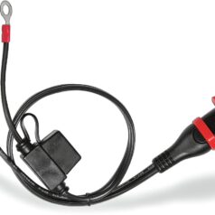 CHARGER CORD EYELET BLACK