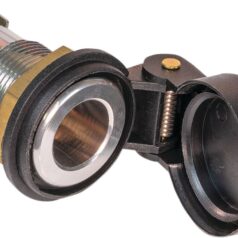 DIN SOCKET FLIPCAP O-18S