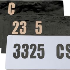 LICENSE PLATE DECAL KIT