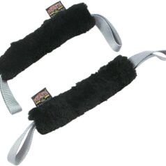 SOFT-TYE WITH SHEEPSKIN-SLEEVE / NYLON / BLACK|SILVER