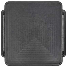 Black Licence Plate Frame with Turn Signals & Brake Light Pockets