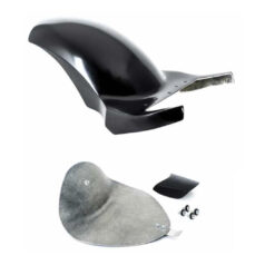 Softail Solo Seat Rear Fender "Short Oval" 08-17 Breakout, Rocker