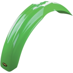 Framskärm - grön - Kawasaki KDX/KLX/KX 125–500 R/E/L 93–07