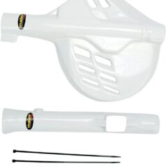 FORK/DISC GUARD CR/XR WHT