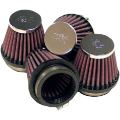 UNIVERSAL AIR FILTER ROUND TAPERED 54MM (SET OF 4 FILTERS)