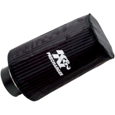 AIR FILTER WRAP ROUND TAPERED BLACK