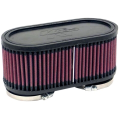 UNIVERSAL DUAL FLANGE FILTER OVAL STRAIGHT