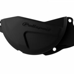 CLUTCH CVR CRF250 18- BLK