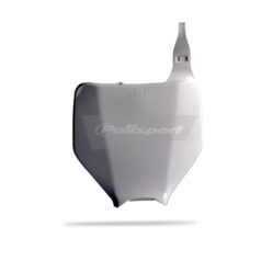 NUMBER PLATE WHITE