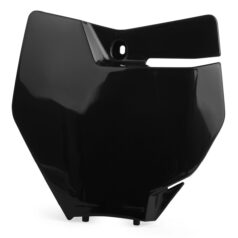 NUMBER PLATE BLACK